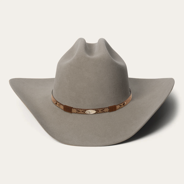 Drifter Felt Cowboy Hat - Light Gray