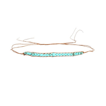 Turquoise Beaded Hat Bands