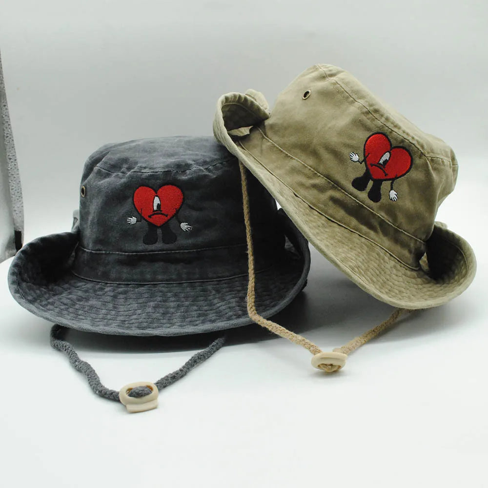Denim Bucket Hat Foldable Embroidered Pot Hat denim-bucket-hat-foldable-embroidered-pot-hat
