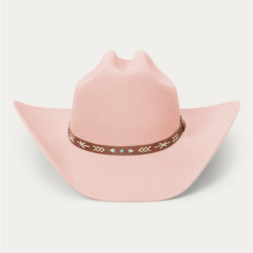 Bronco Felt Cowboy Hat-Pink