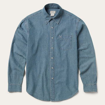 Classic Western Denim Shirt