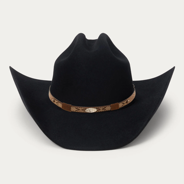 Drifter Felt Cowboy Hat - Black