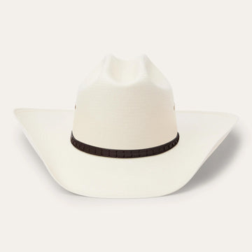 Summer Cattleman Crown Straw Cowboy Hat