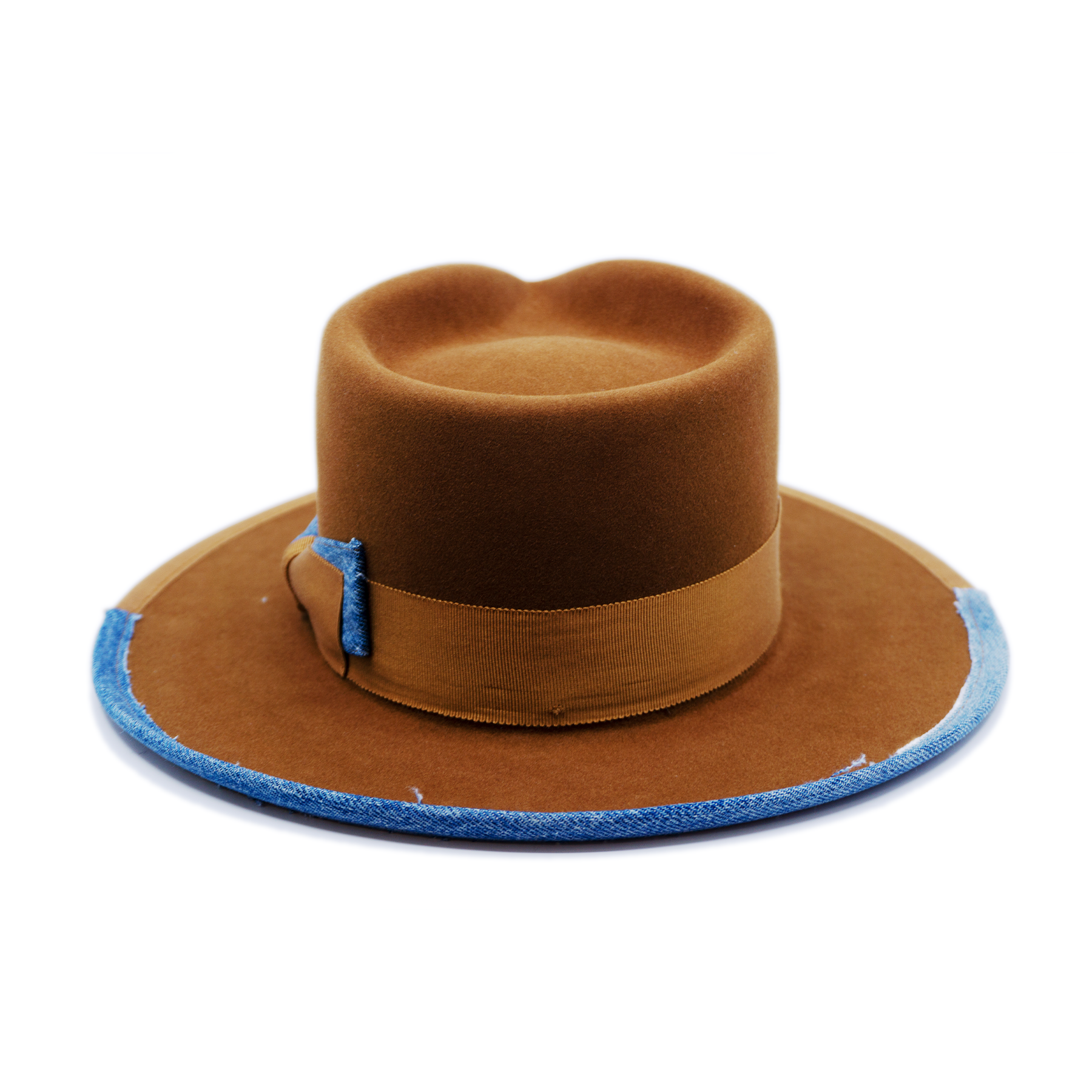 Raven Felt Fedora In Camel