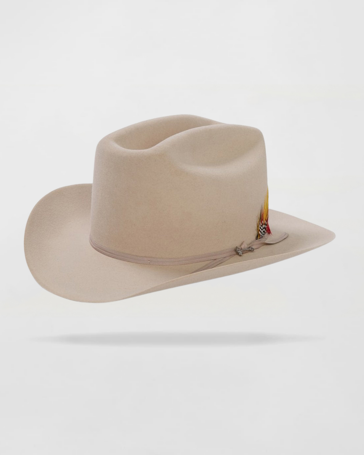 Timeless Trims Felt Outdoot Hat in Beige