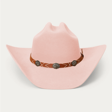 Rustic Felt Cowboy Hat -  Pink