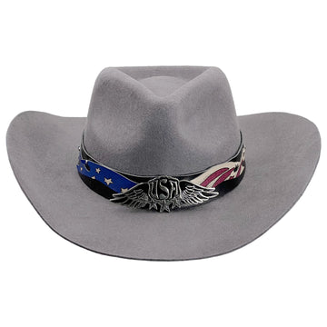 Teardrop Hat – Custom Print on Leather