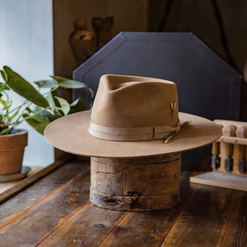 Travel Friendly Felt Hat with Accent Band