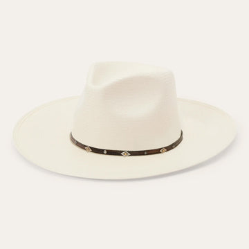 Braided Ranch Flat Brim Cowboy Hat
