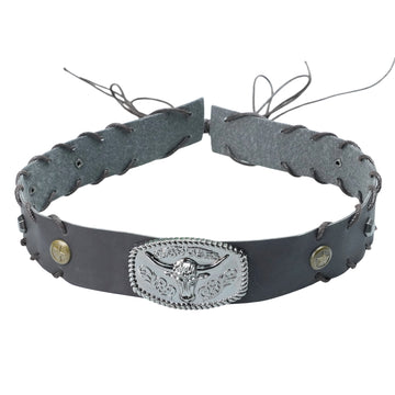 BULL METAL LEATHER HAT BAND