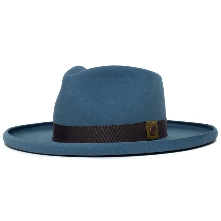 Tasteful Wide Brim Felt Fedora