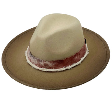Gradient Oatmeal Hat – Tie-Dye Band Detail