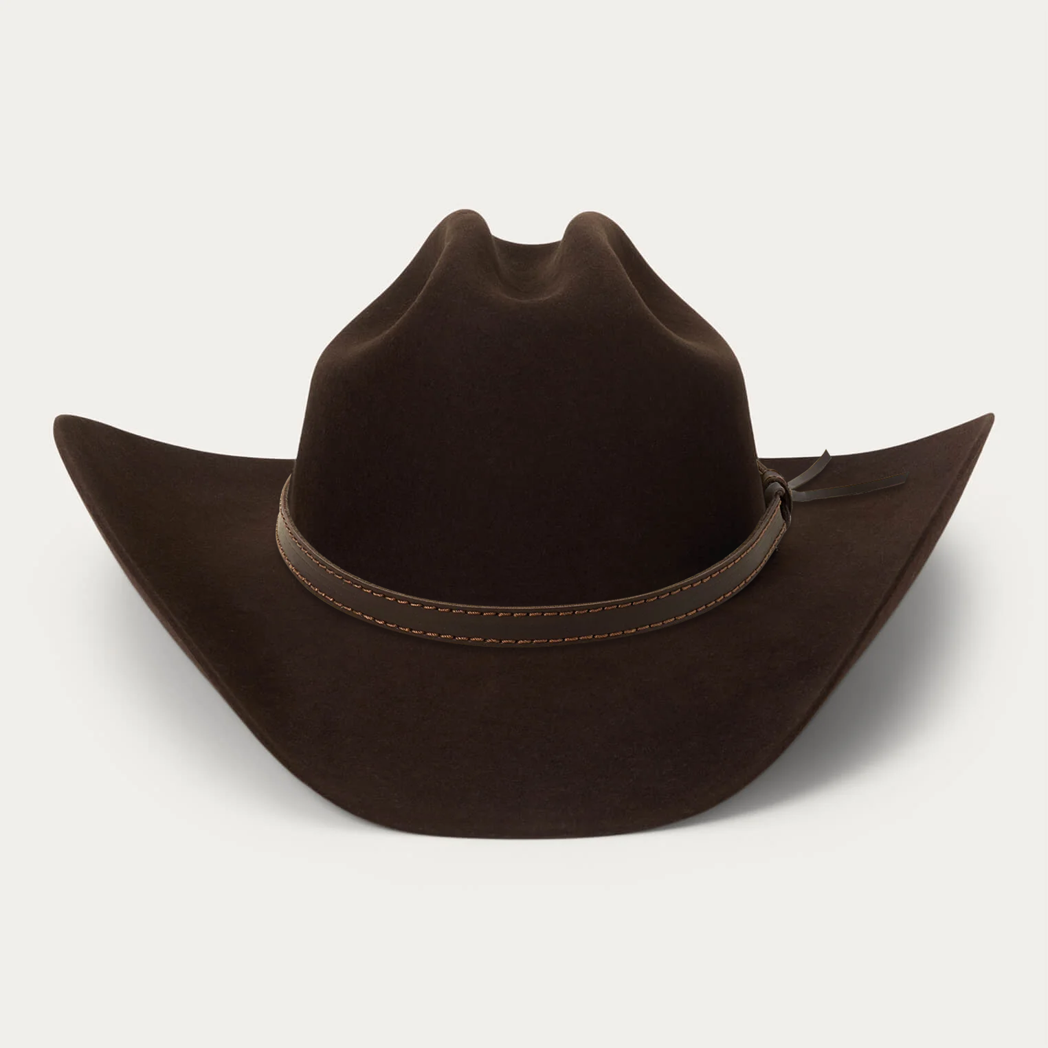 Sundown Felt Cowboy Hat - Chocolate
