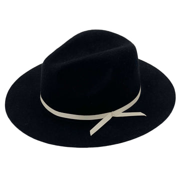 Classic Black Fedora – Refined Ribbon Detail