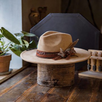 Distressed Premium Felt Hat