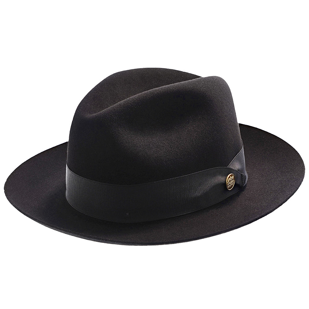 Lucky Strike-Wool Felt Fedora Hat