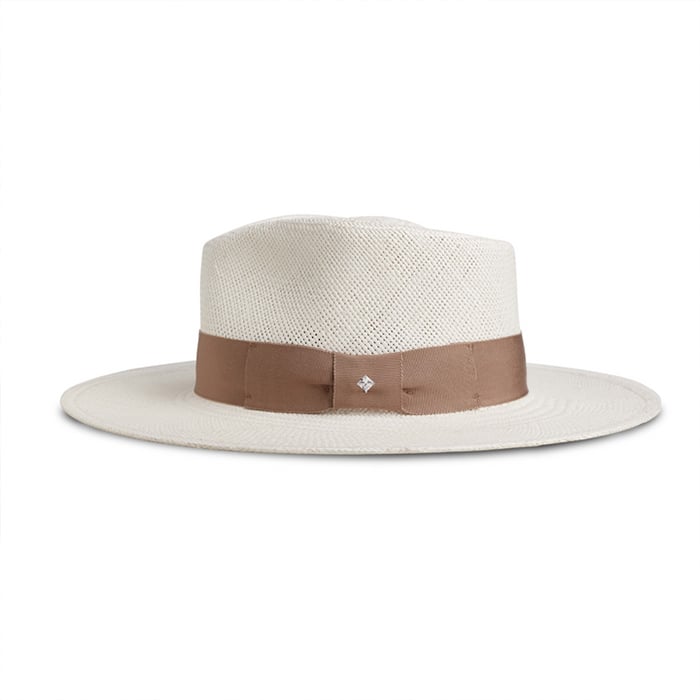 The Modern Classic Straw Hat in White