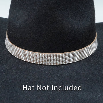 DIAMOND EMBELLISHED HAT BAND