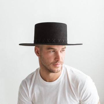 Obsidian Felt Fedora