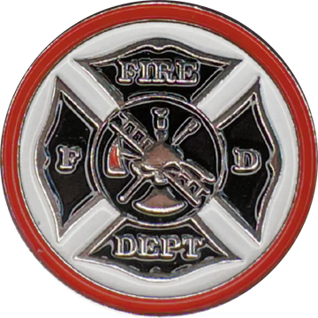 Fire Dept | Magnetic Hat Pin