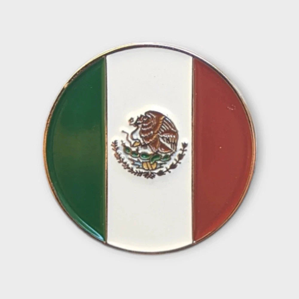 Mexico Flag | Magnetic Hat Pin