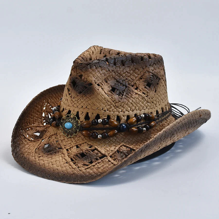 Panama Soft Shaped Straw Hat Wide Brim Sun Hat