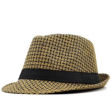 Straw Trilby Hat