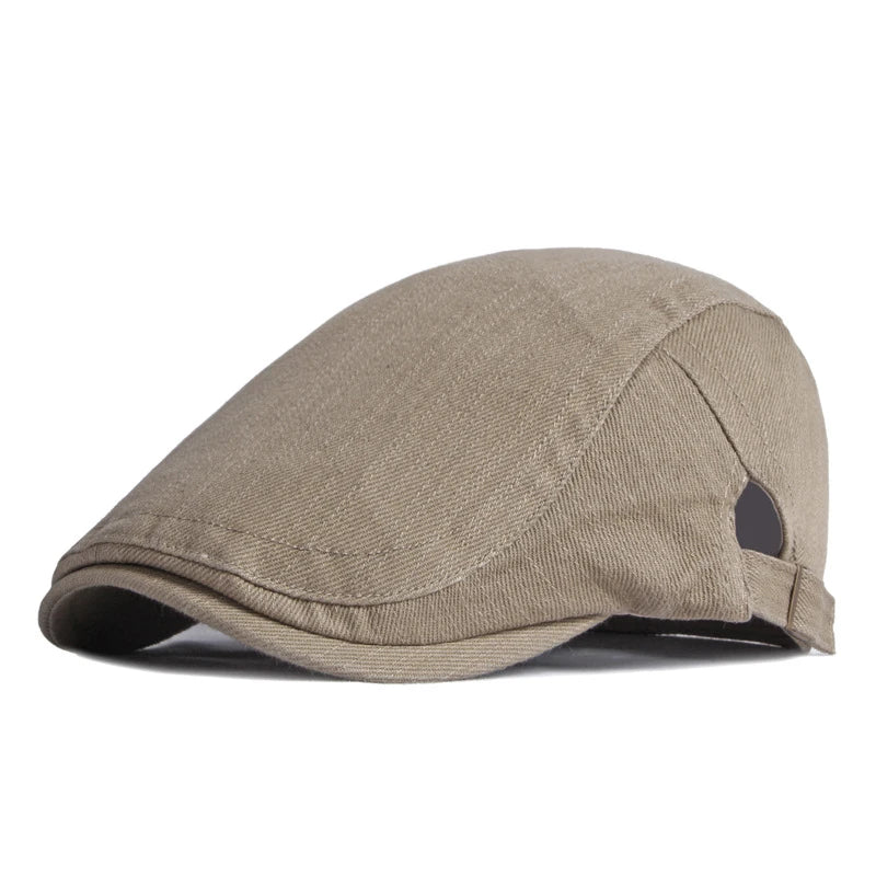 Solid Color Exquisite Fashion Flat Cap