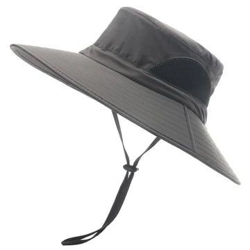 Men and Women Large Brim Waterproof Breathable Outdoor Quick Dry Boonie Hat