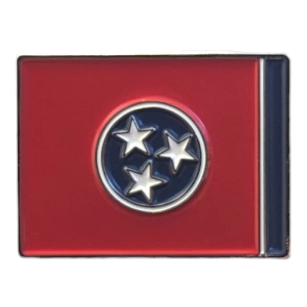 Tennessee State Flag | Magnetic Hat Pin