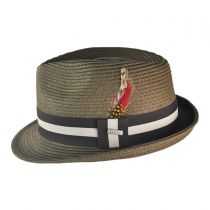 Heritage Classic Fedora Straw Trilby Fedora Hat