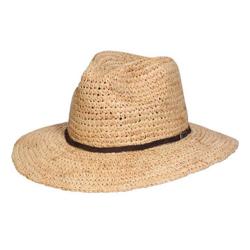 Old-World Sun Hat Straw