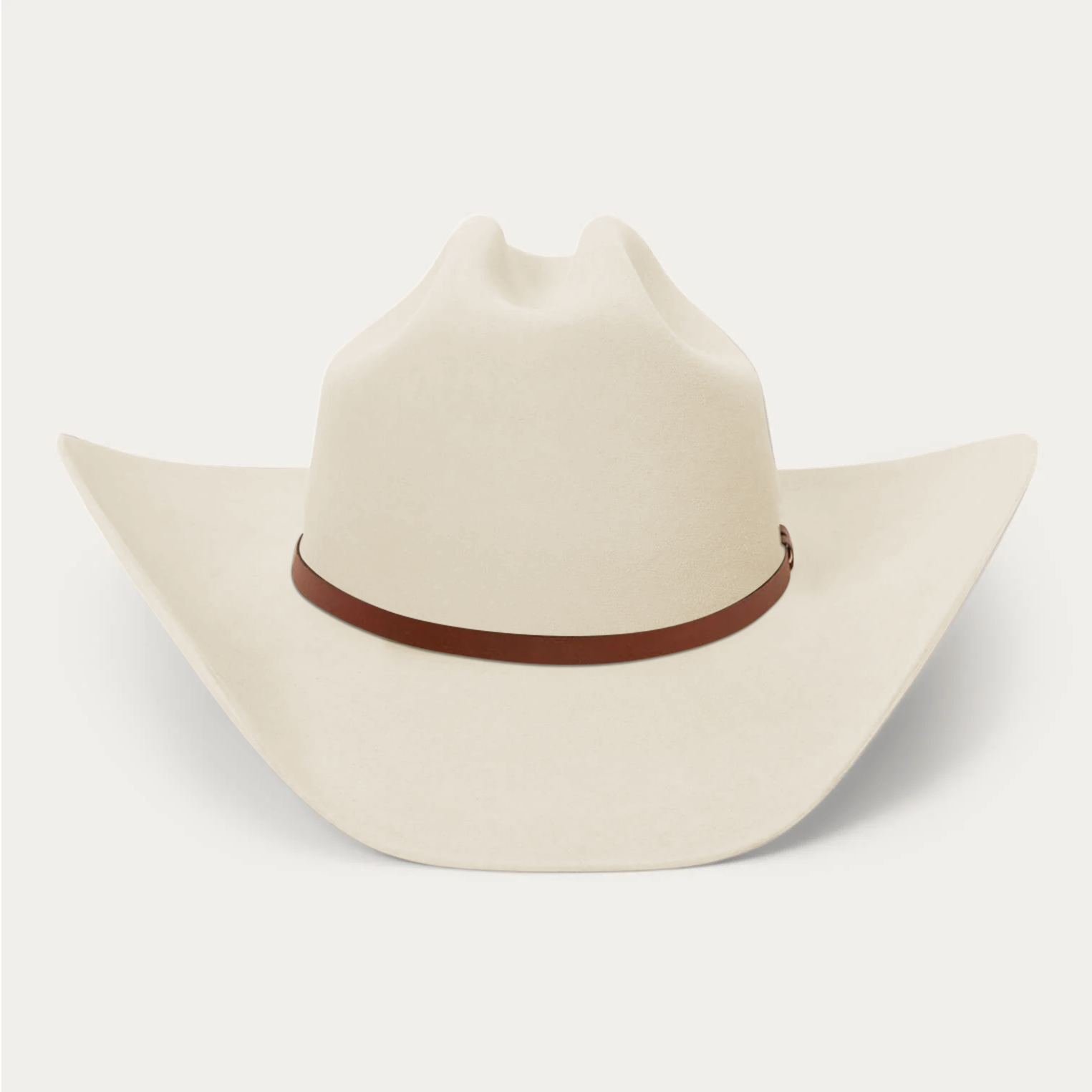 Trail Felt Cowboy Hat - Cream