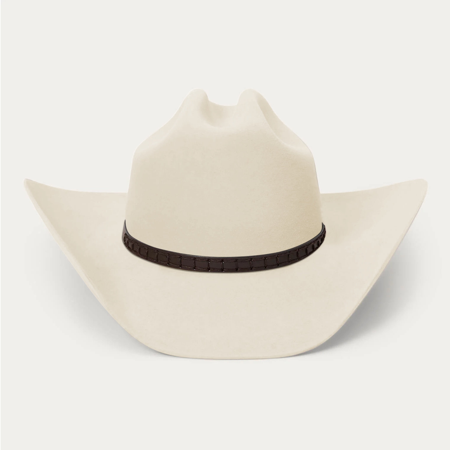 Voyager Felt Cowboy Hat - Cream