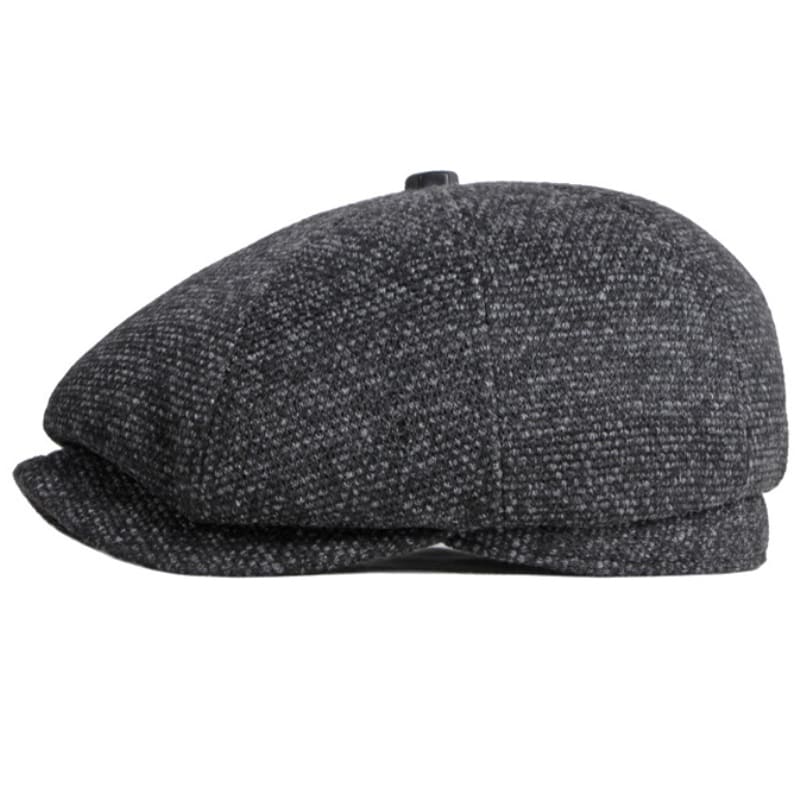 Leeds Thick Plain Newsboy Cap