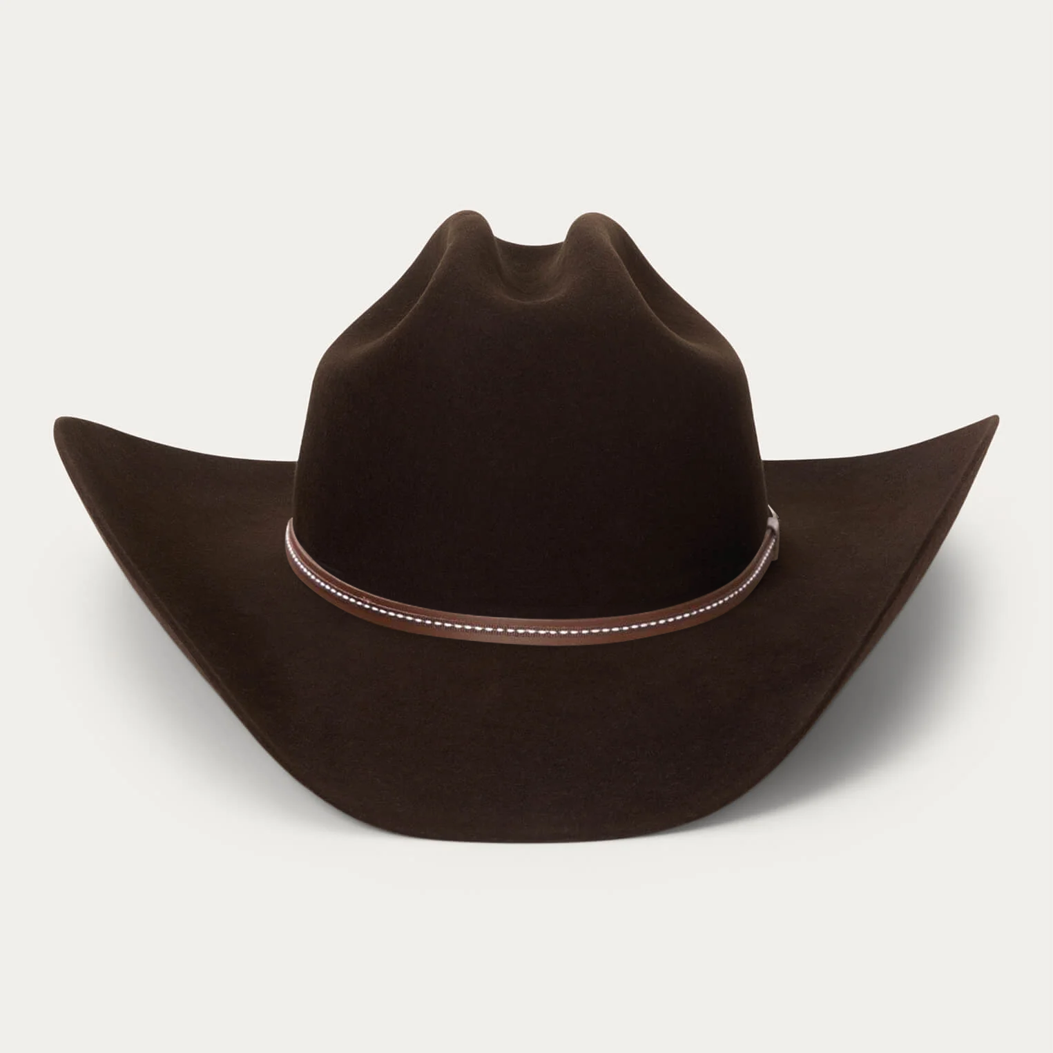 Frontier Felt Cowboy Hat - Chocolate