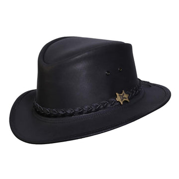 Sophisticate's Signature Leather Fedora