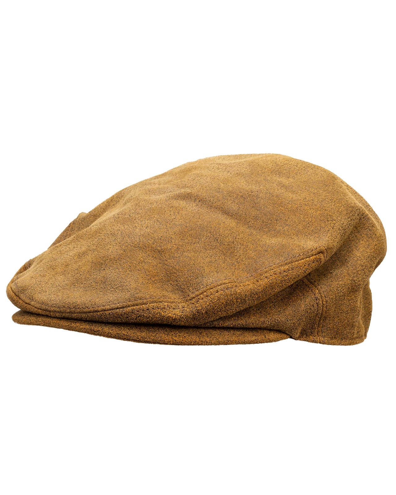 Leather Ascot Cap