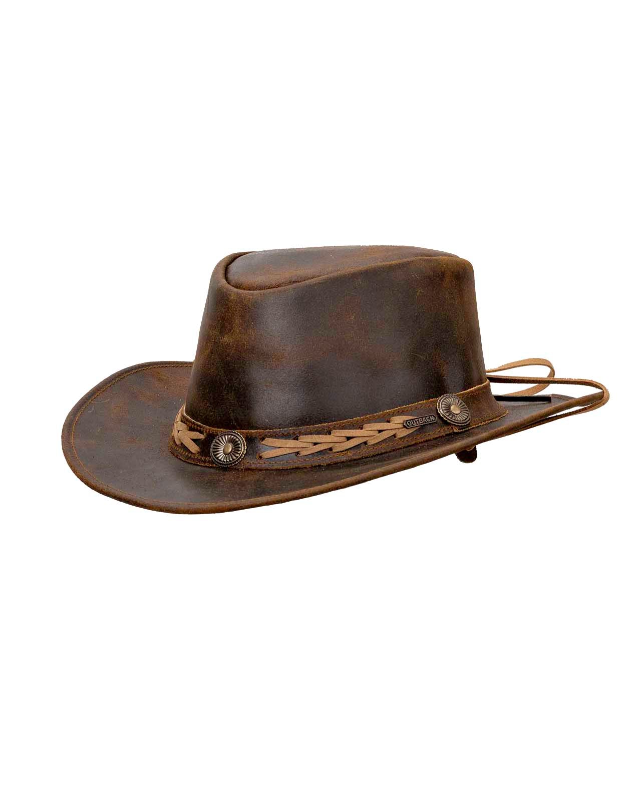 Ridge Leather Hat