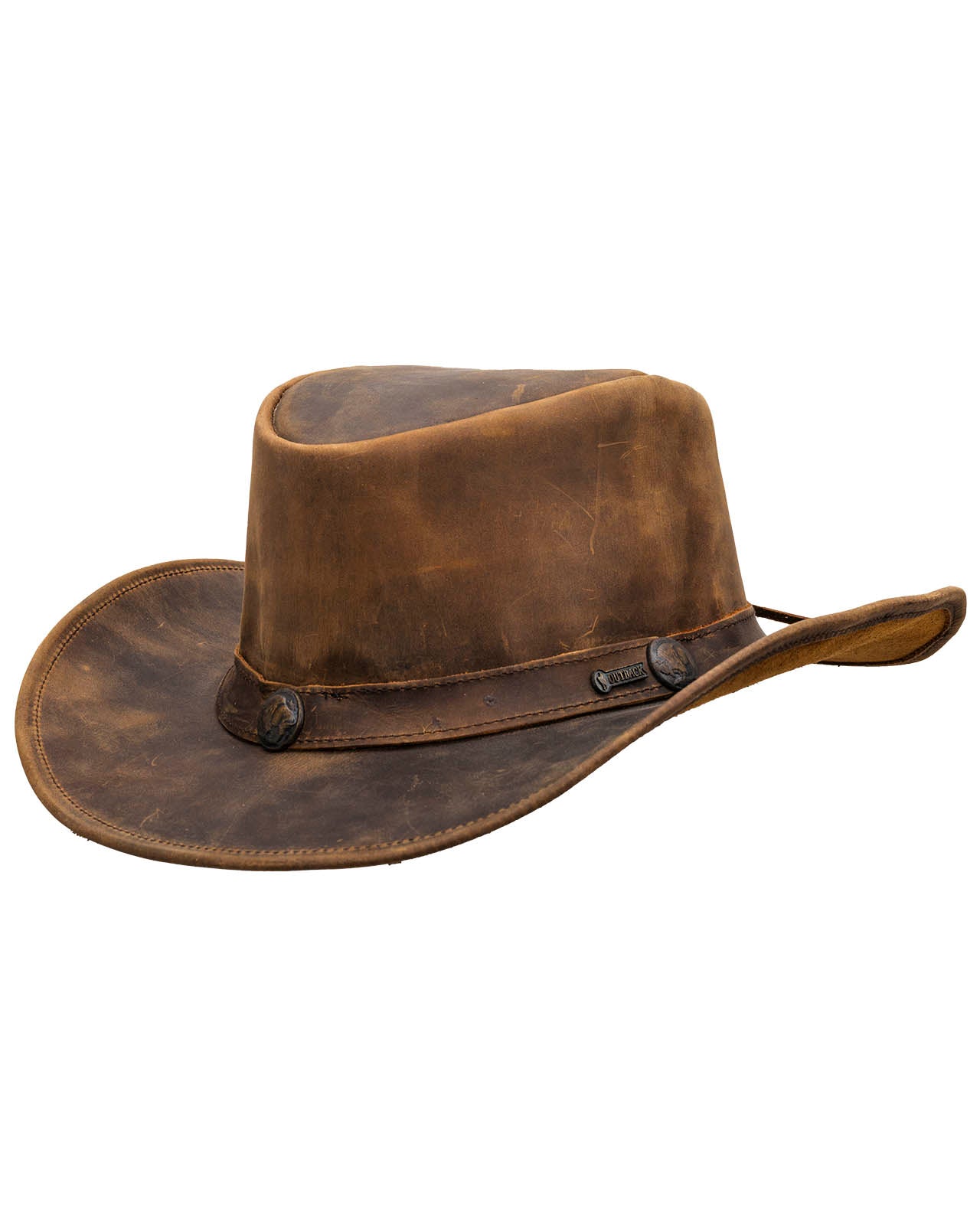 Cheyenne Leather Hat