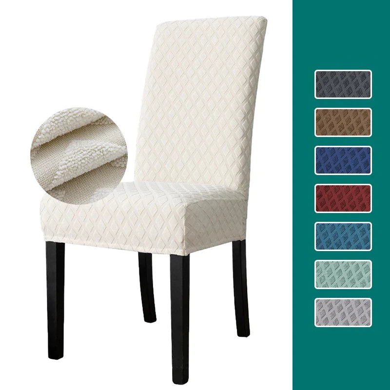 Jacquard Universal Size Elastic Chair Cover