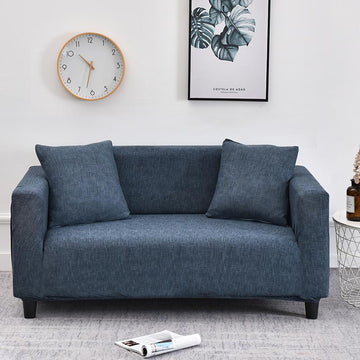 Denim Haven Comfort Stylish Sofa Cover Dive into Comfort with Stylish Denim Elegance