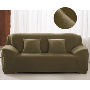 Plush Oasis Khaki Sofa Haven Cover