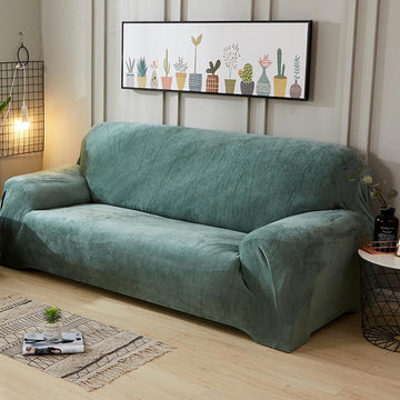 Mint Plush Essence Sofa Haven Cover